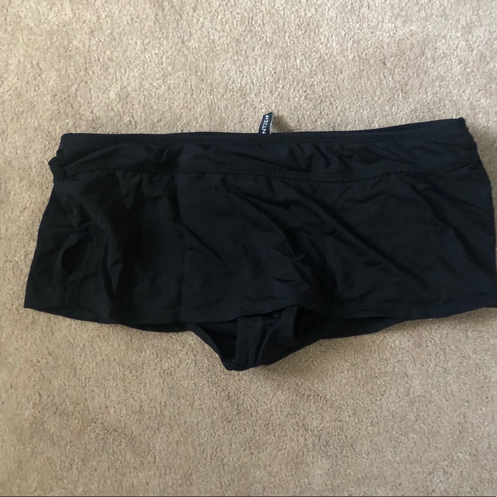 Black Bikini Skirt